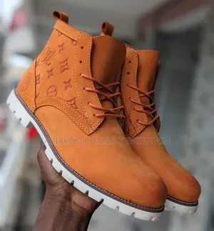 Brown Monogram Boots