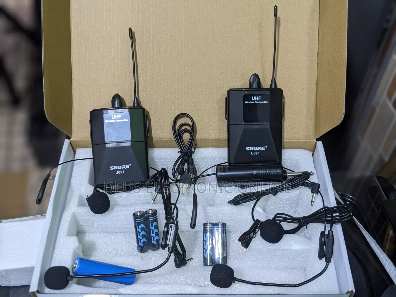 *Shure Wireless Mic*
2 Coller
2 Kichwani
_Available_