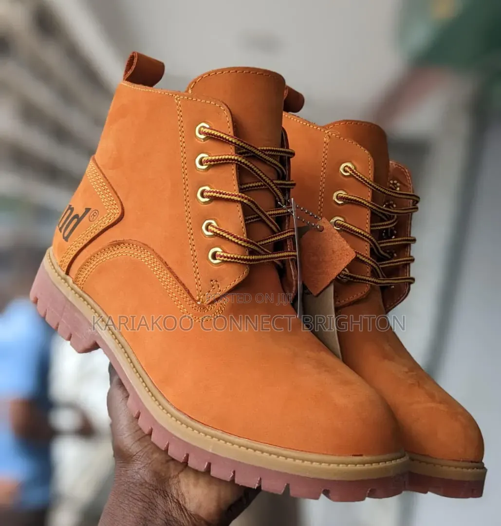 Tan Timberland Boots