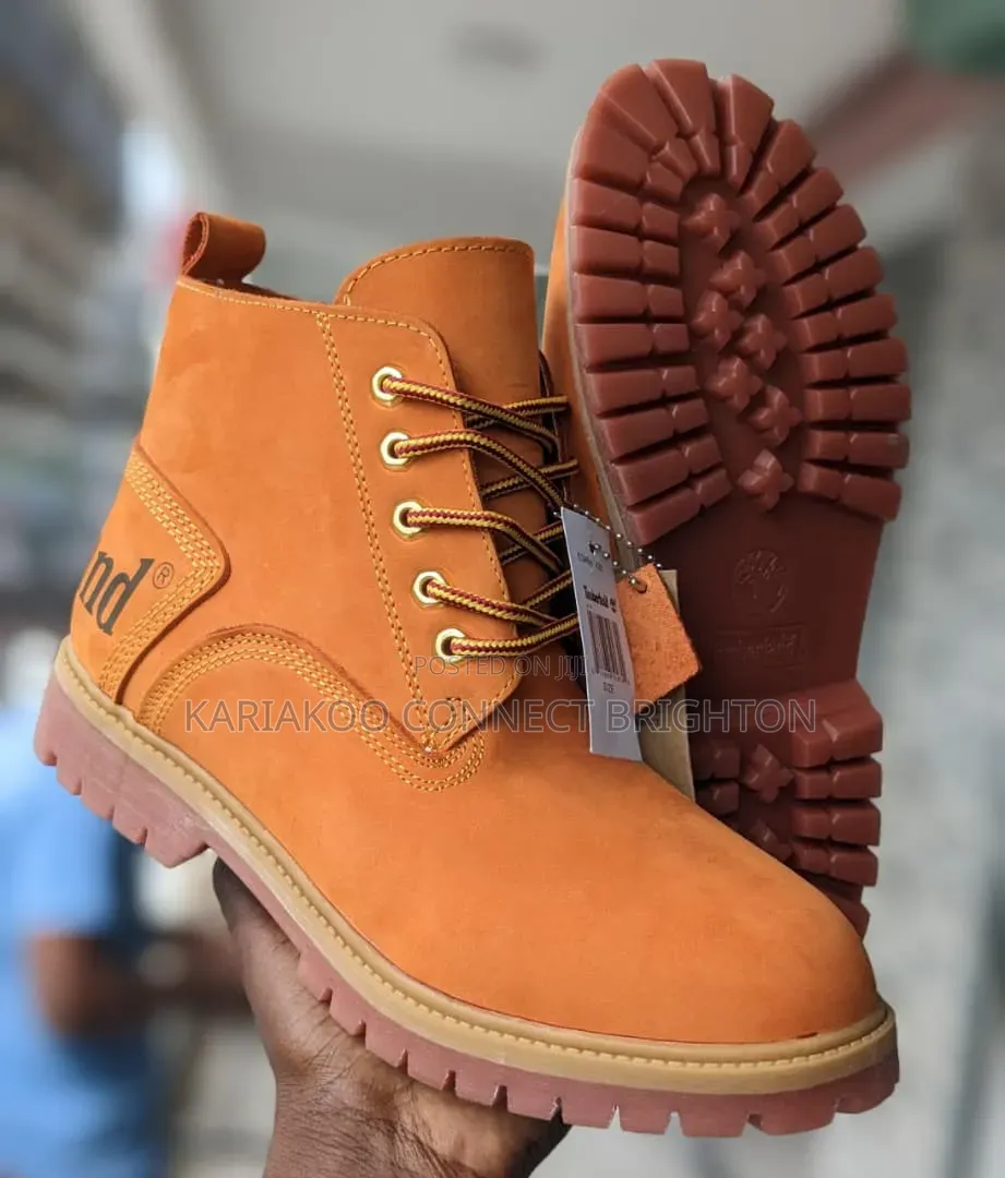 Tan Timberland Boots
