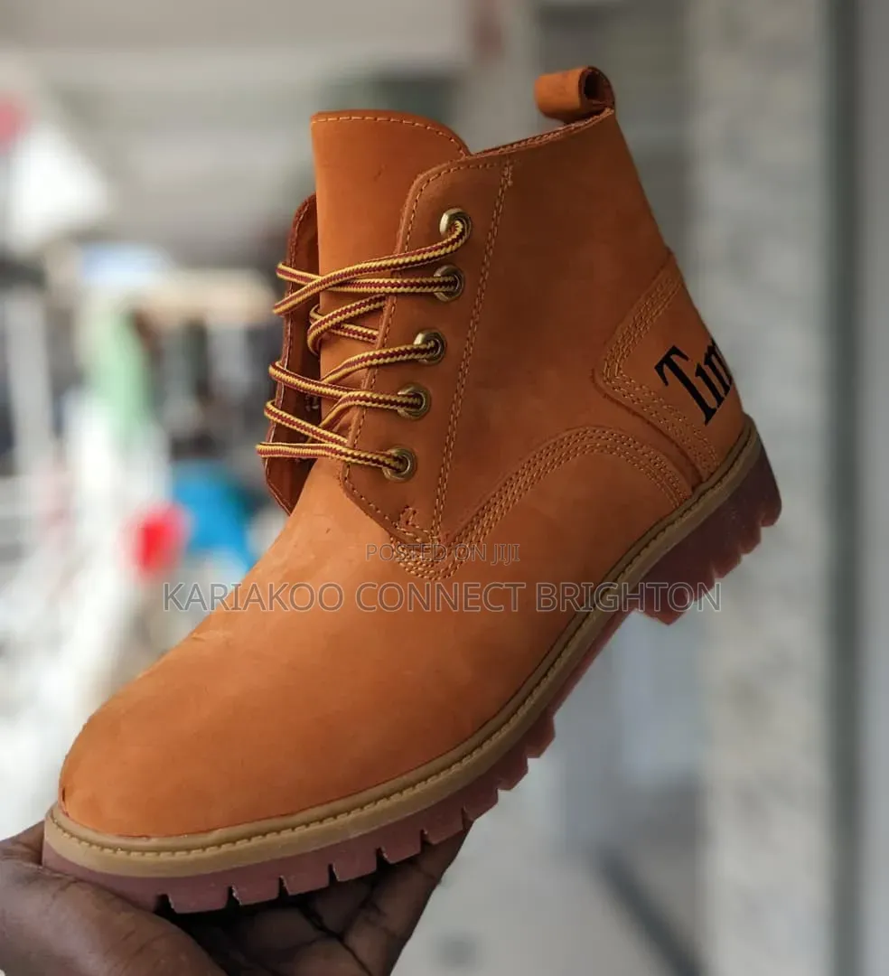 Tan Timberland Boots