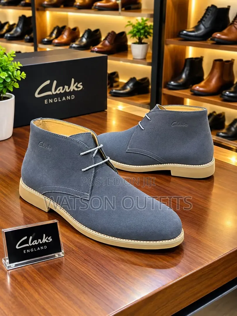 Men's Leather Shoes 6 Colours BRAND NEW BOOTS CLARKS MATERIALS