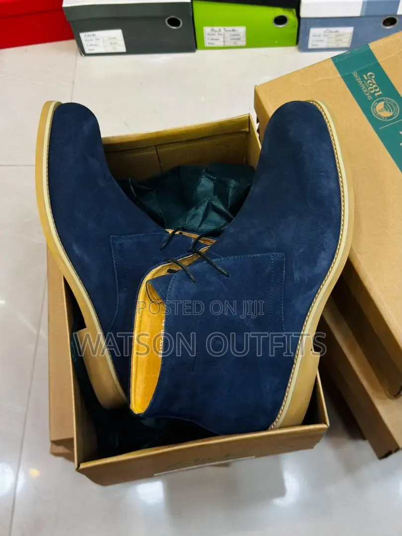 Men's Leather Shoes 6 Colours BRAND NEW BOOTS CLARKS MATERIALS