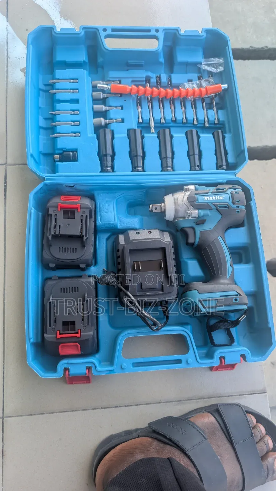 Rechargeble Impach Wrench 2Battery
