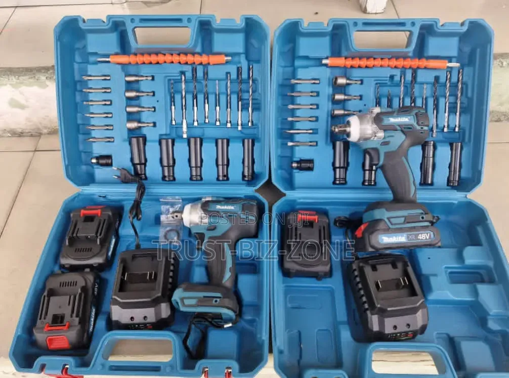 Rechargeble Impach Wrench 2Battery