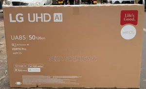 LG 50" UHD AI Smart TV - UA85 Series (Brand New Kwenye Boksi)