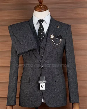 Charcoal Grey 3-PC Suit