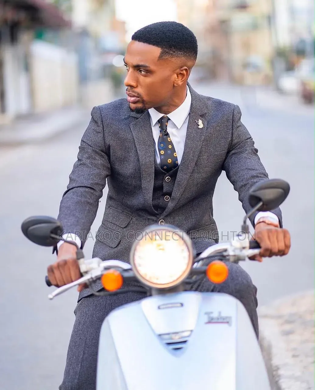 Charcoal Grey 3-PC Suit