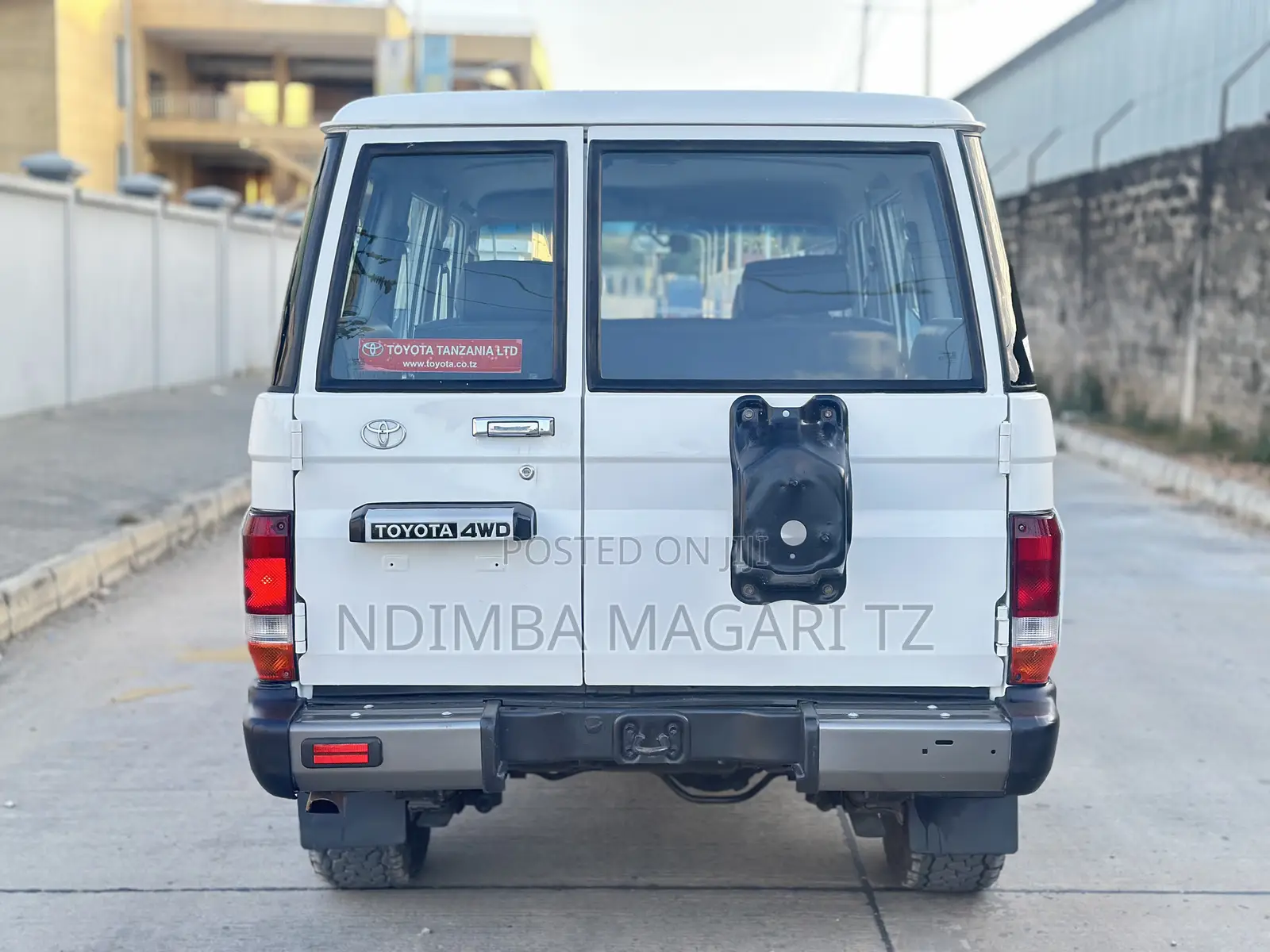 Toyota Land Cruiser 79 Series 2011 White