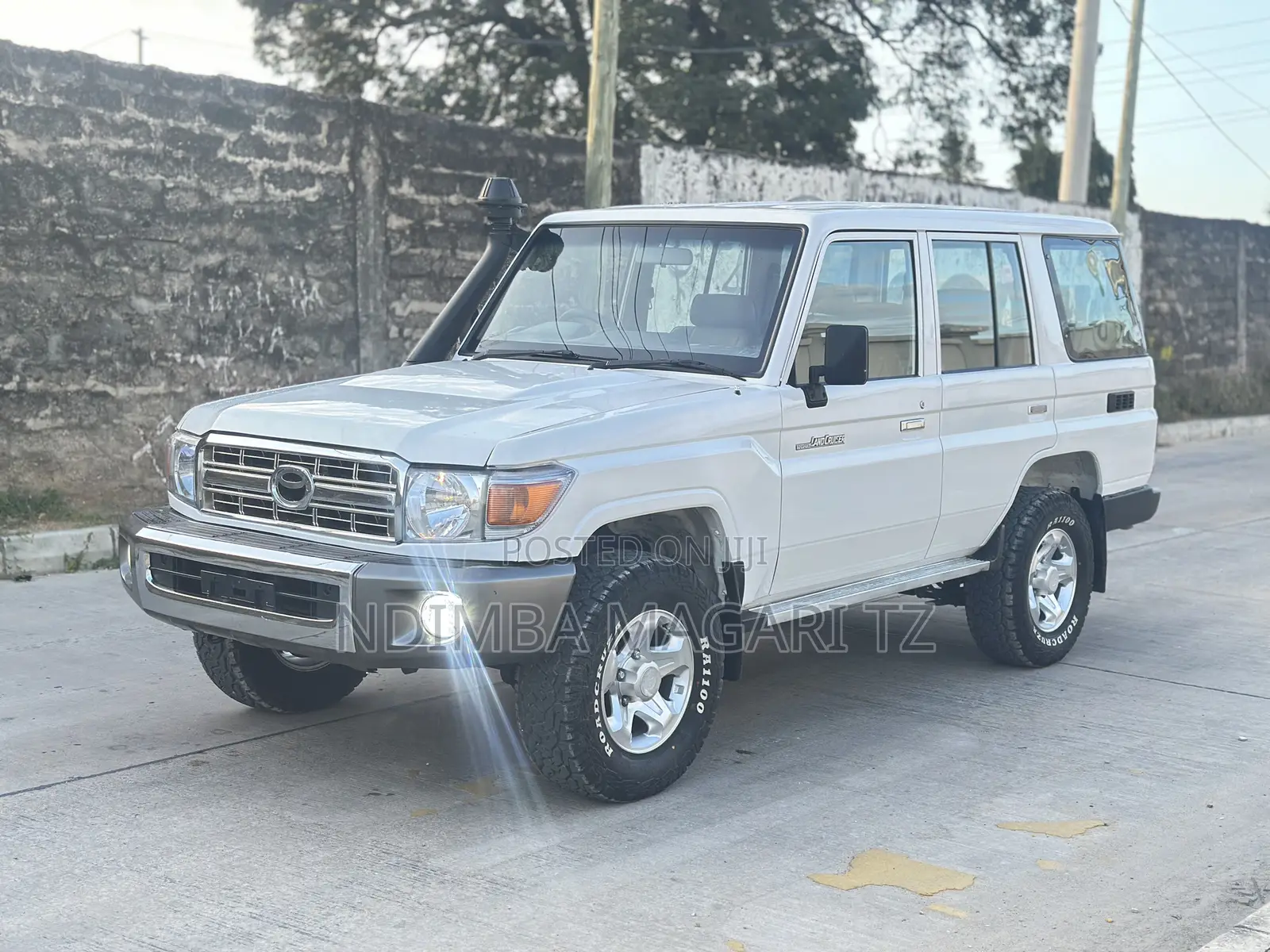 Toyota Land Cruiser 79 Series 2011 White