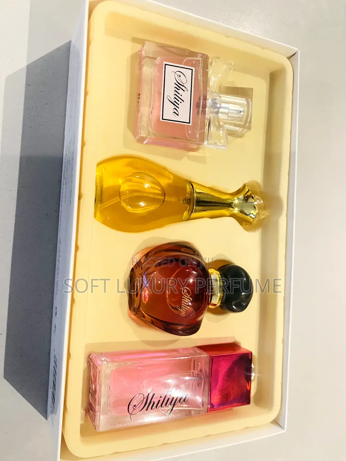 Shiliya 4-in-1 Women's Perfume Gift Box Set