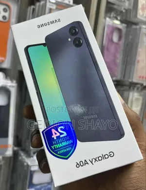 New Samsung Galaxy A06 64 GB Black