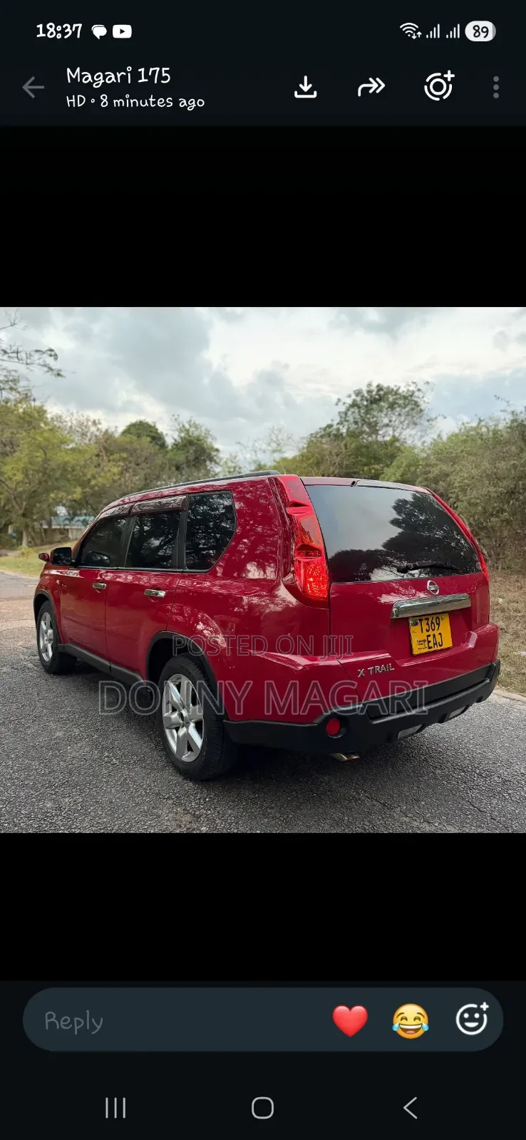Nissan X-Trail 2010 Red