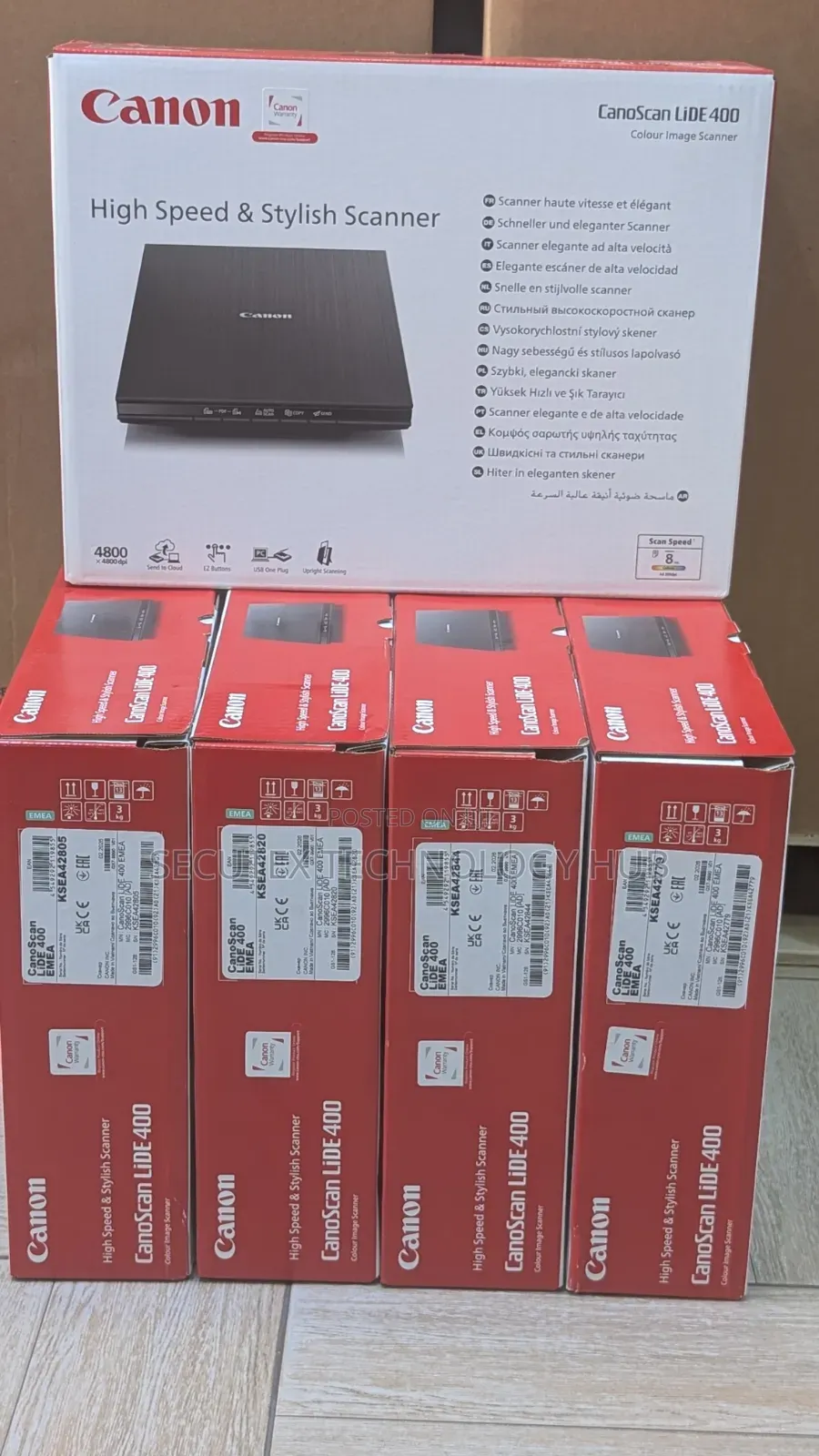Canon CanoScan LiDE 400 A4 Flatbed Scanner | 4800×4800 Dpi