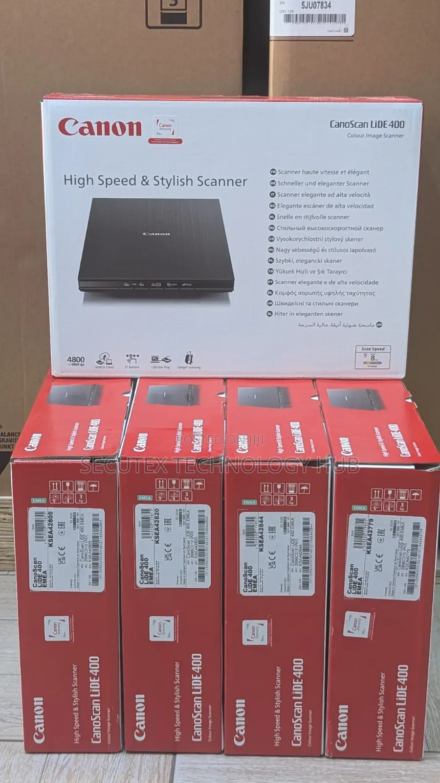 Canon CanoScan LiDE 400 A4 Flatbed Scanner | 4800×4800 Dpi