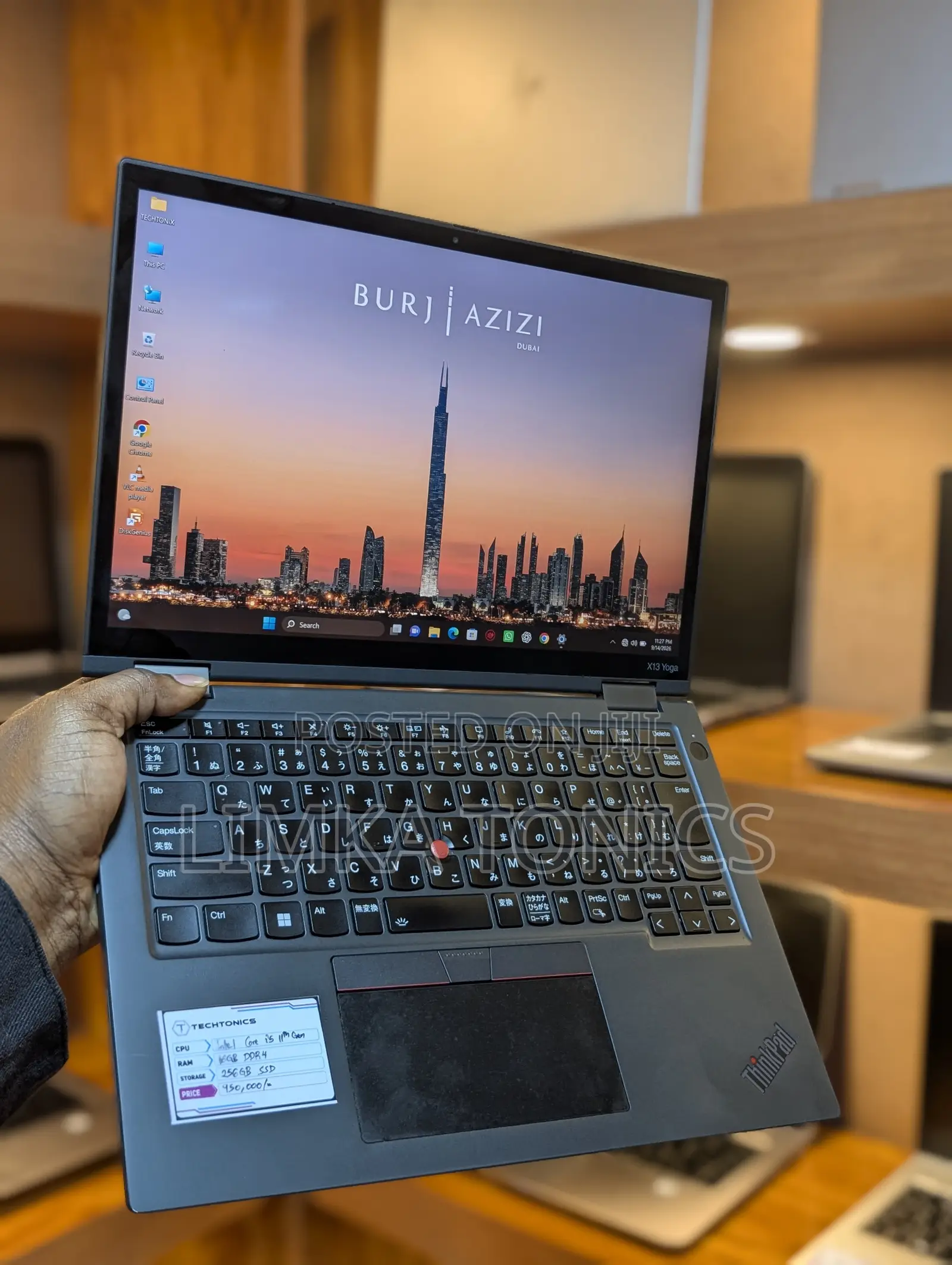 New Laptop Lenovo ThinkPad x13 Yoga 16GB Intel Core i5 SSD 256GB