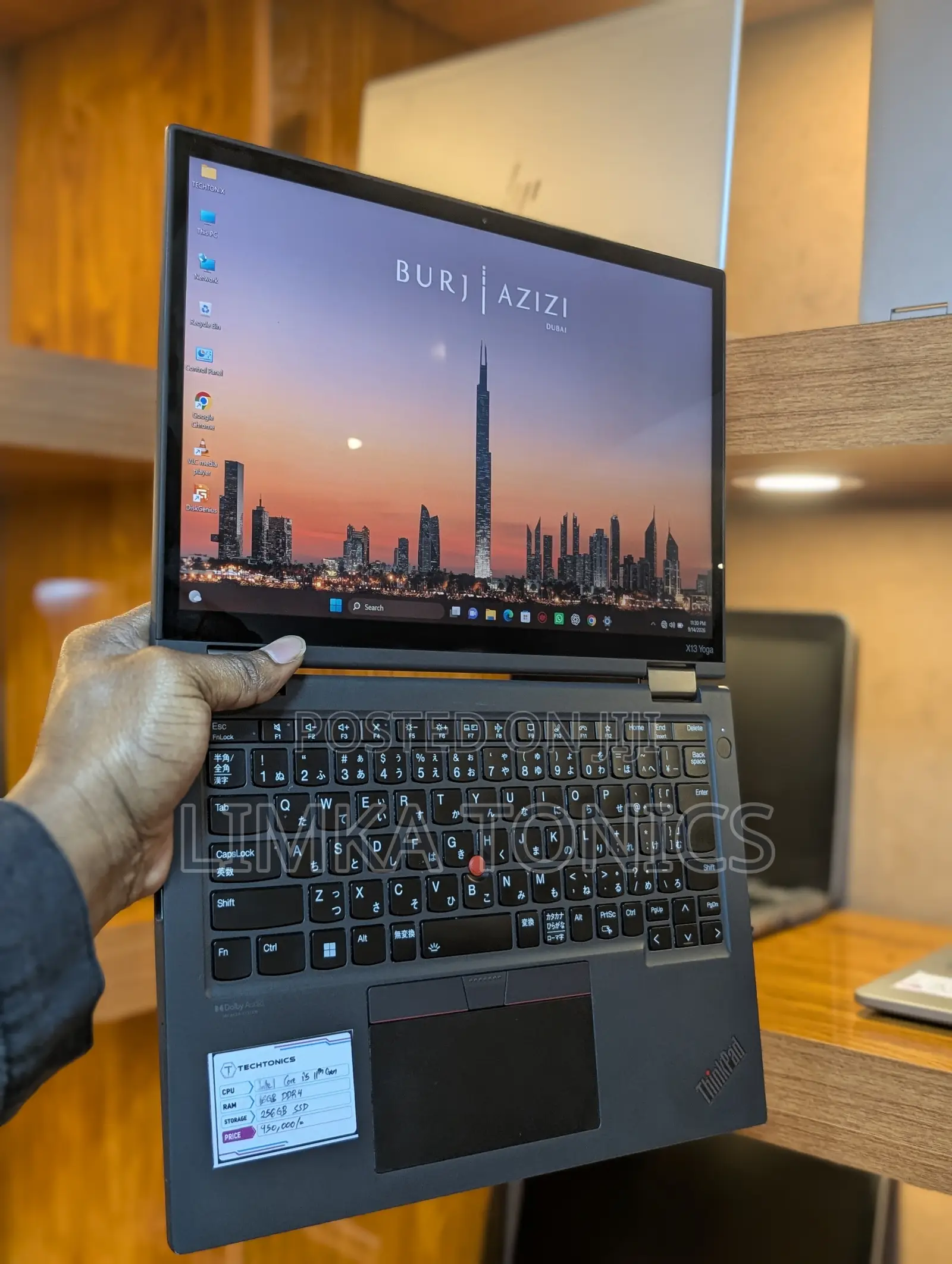 New Laptop Lenovo ThinkPad x13 Yoga 16GB Intel Core i5 SSD 256GB