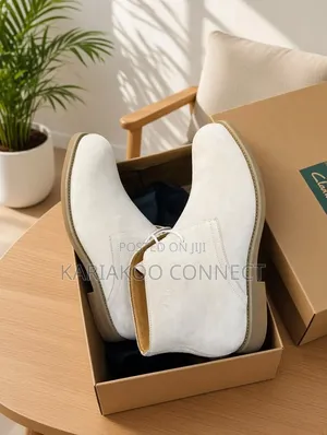 Suede Chukka Boots for Men