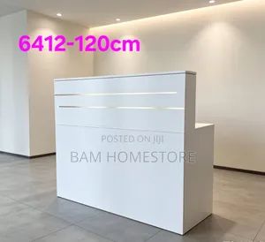 120cm Modern Reception Desk Front Counter