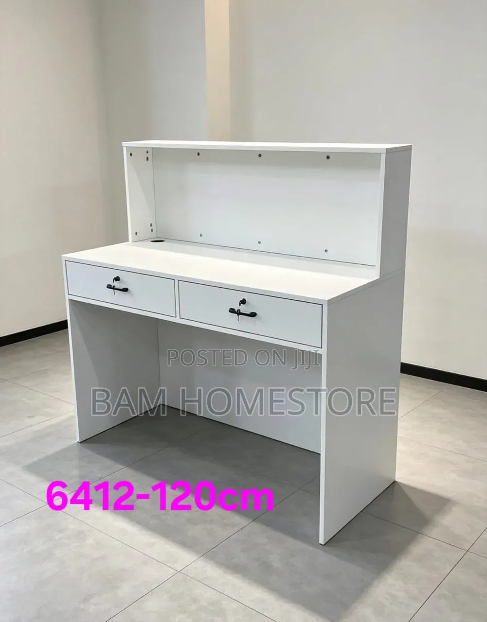 120cm Modern Reception Desk Front Counter