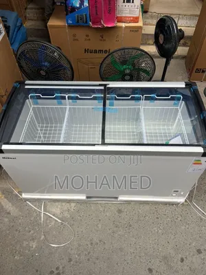 HUAMEI SHOWCASE FREEZER 390 Litres