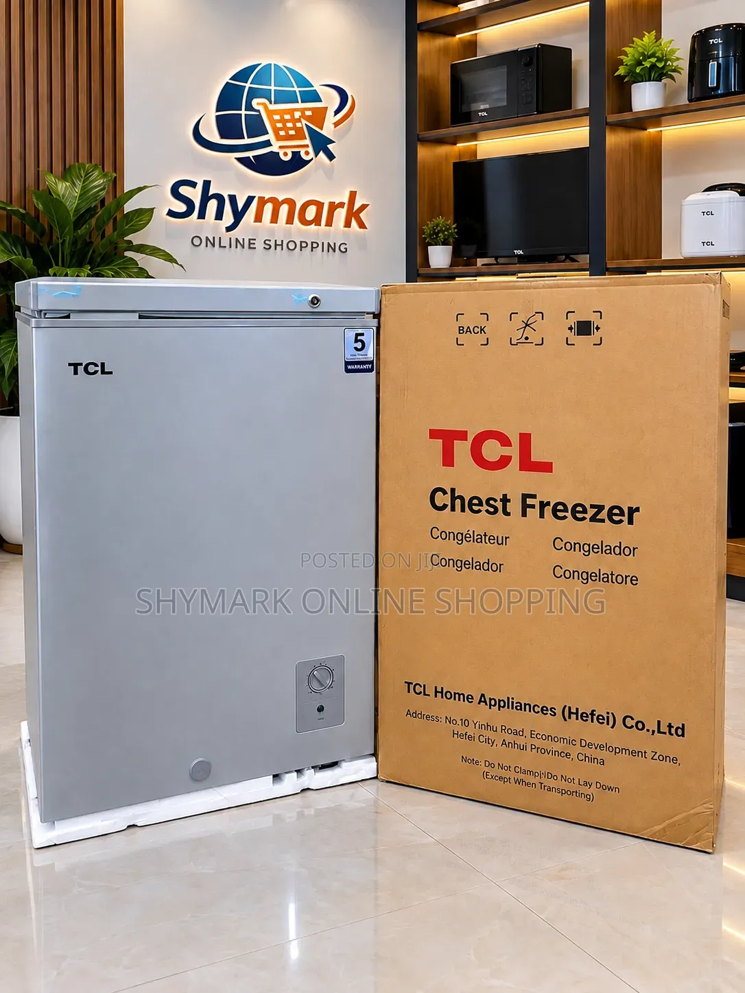 TCL Chest Freezer Single Door 100L
