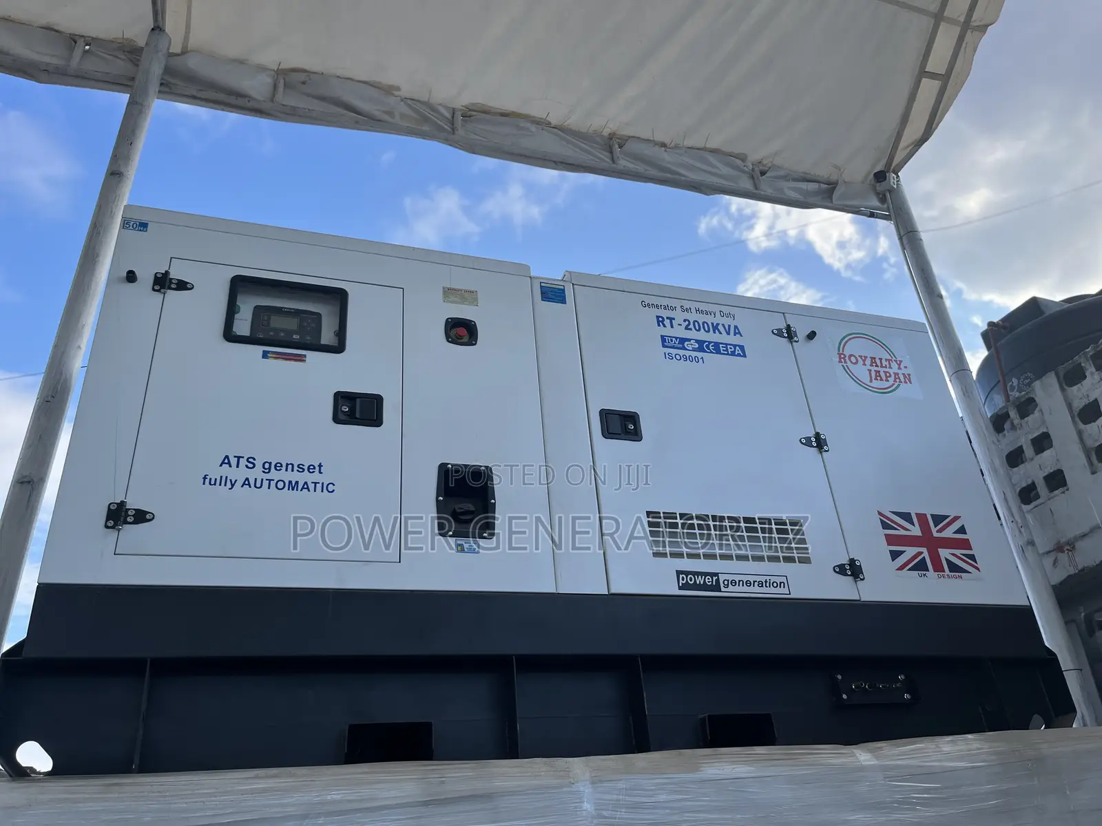 Royalty Japan Diesel Generator 200kva