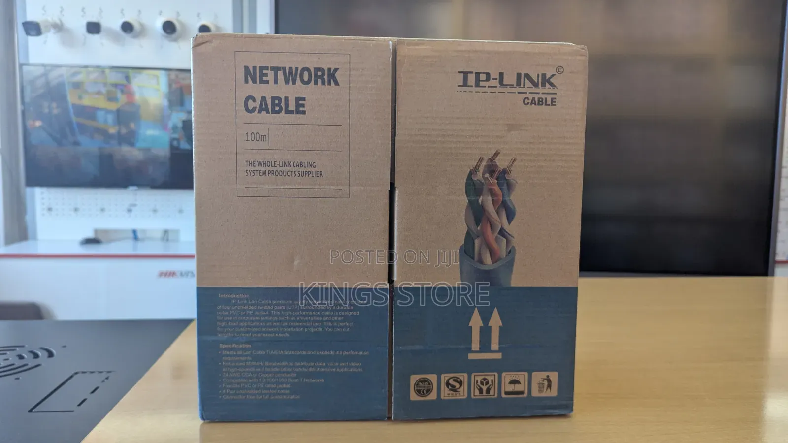 Tp Link Cat6 Network Cable Copper Indoor 100m