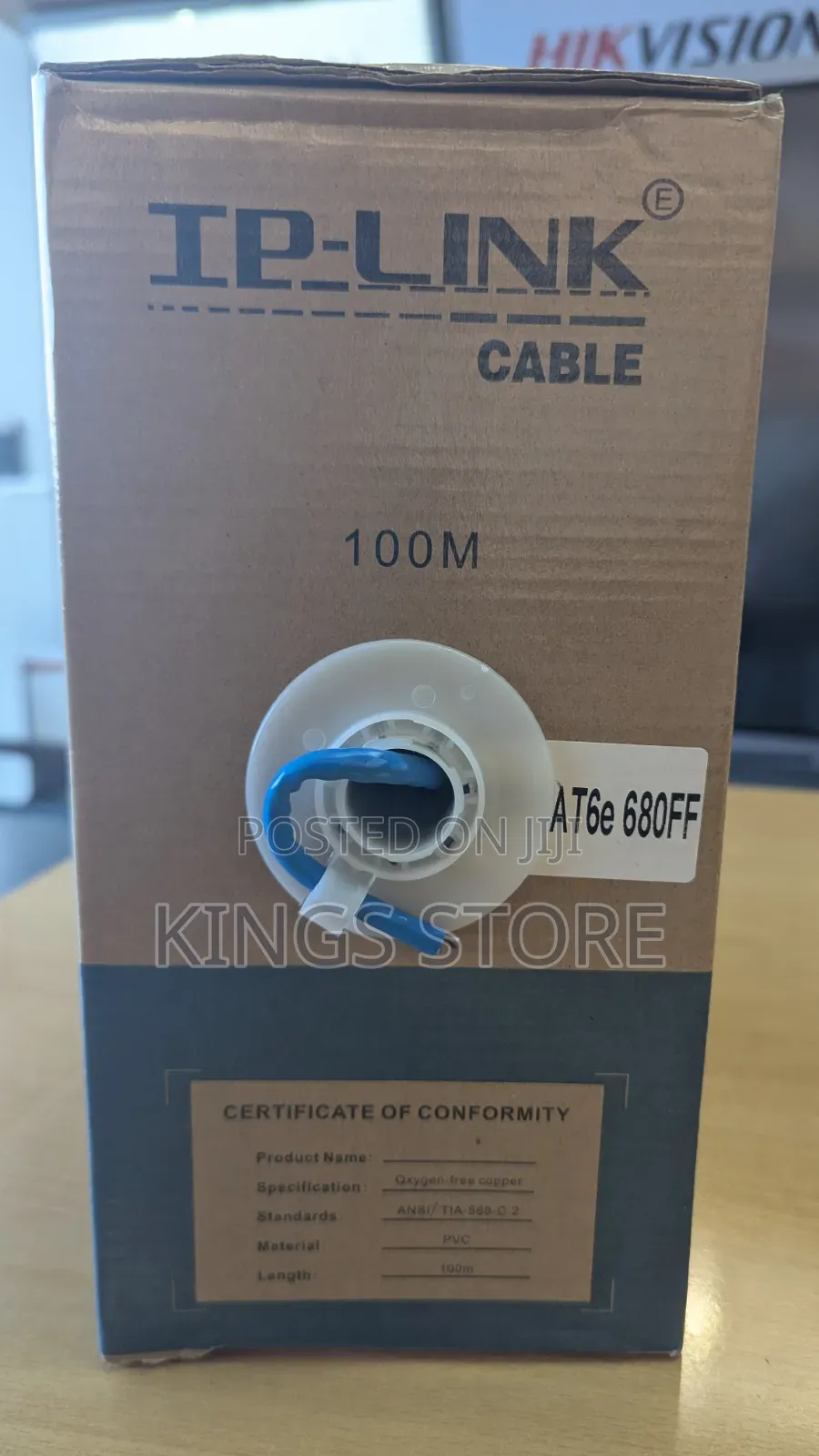 Tp Link Cat6 Network Cable Copper Indoor 100m