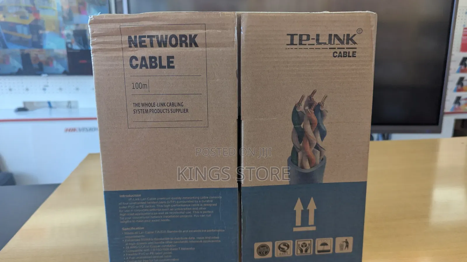 Tp Link Cat6 Network Cable Copper Indoor 100m