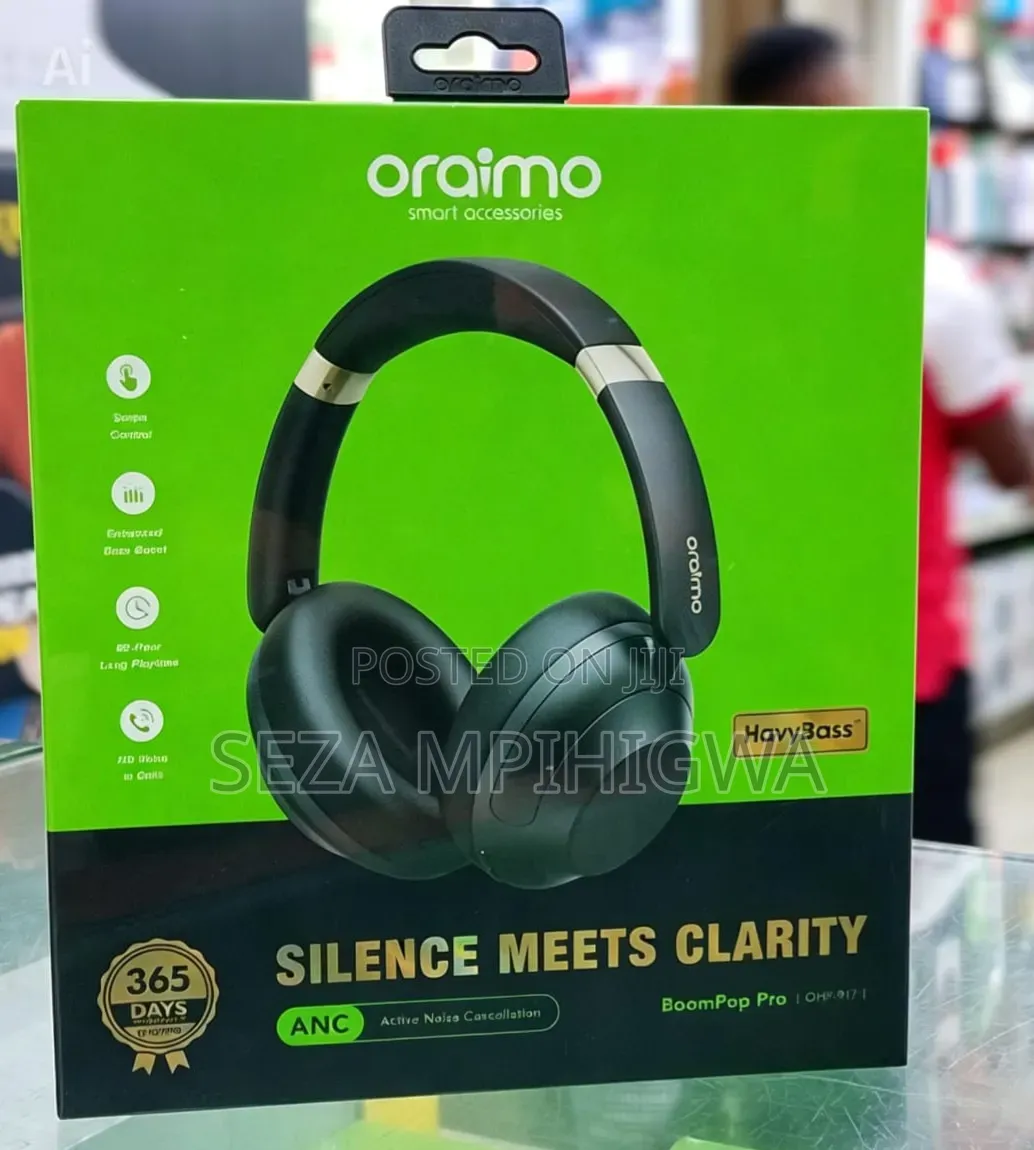 Oraimo BoomPop Pro (OHP-917) – Wireless ANC Headphones