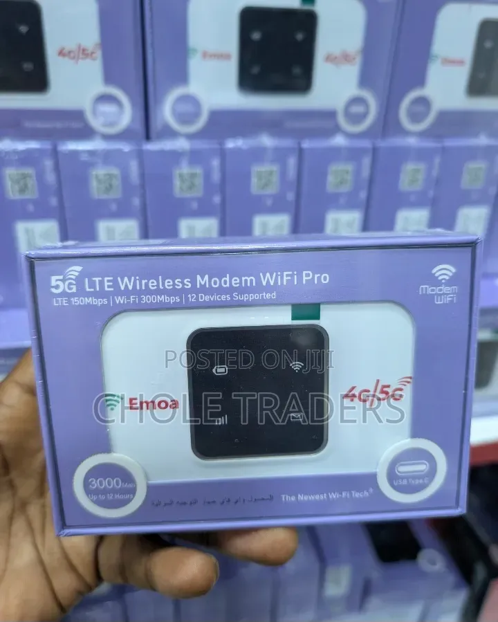 Emoa 4g/5g LTE Wireless Pocket WIFI Pro