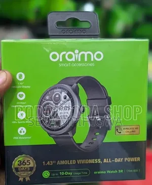 Oraimo Watch 5r 
Stay Ahead of Time