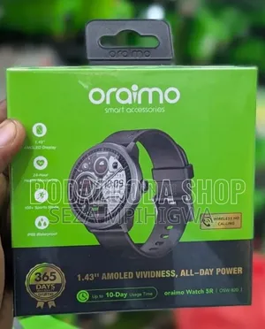 Oraimo Watch 5r 
Stay Ahead of Time