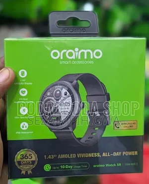 Oraimo Watch 5r 
Stay Ahead of Time