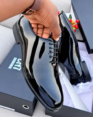1 Colours CR7 Brand Men's Leather Shoes Zebra Colour Design