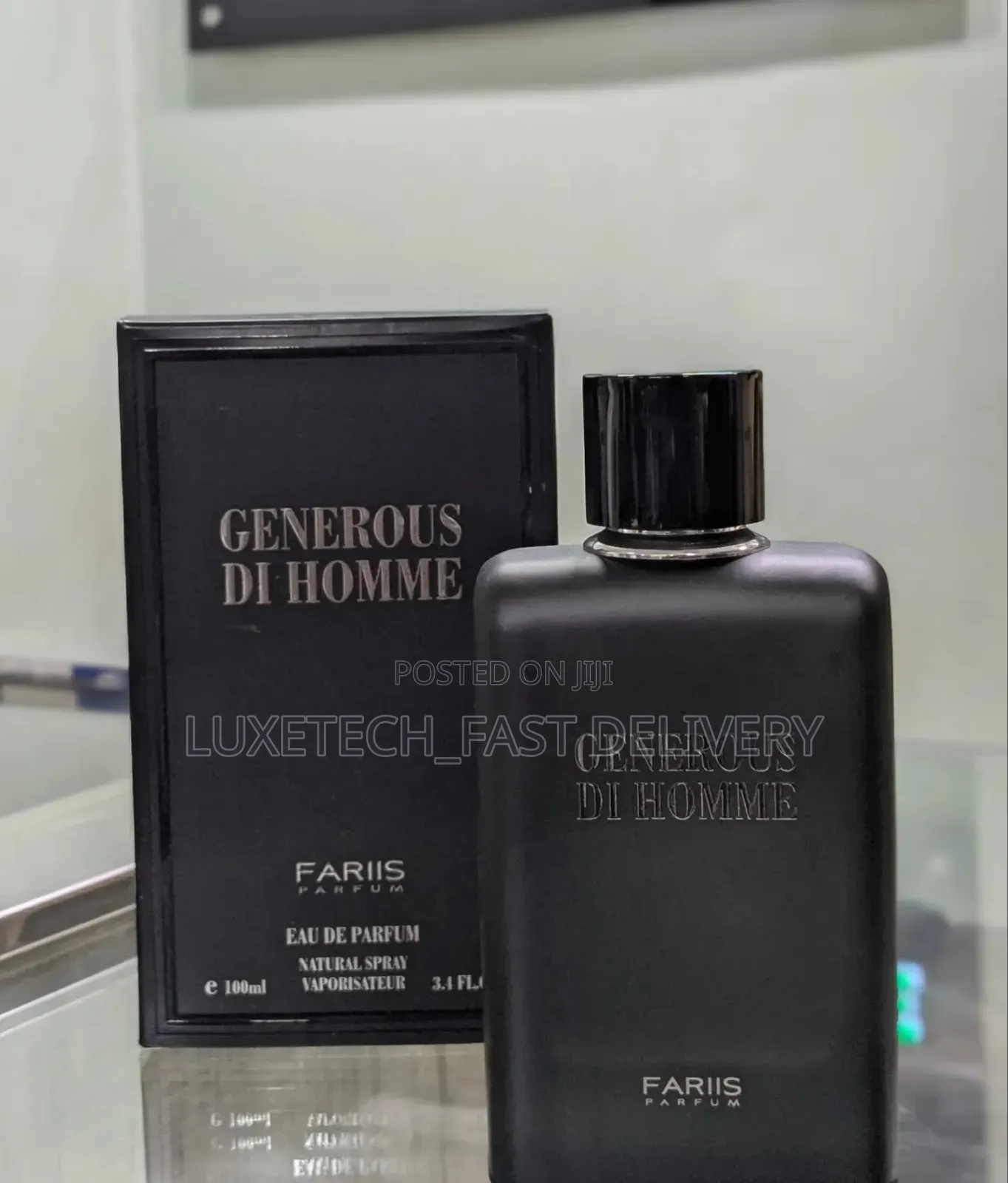 Generous Di Homme –Fresh, Confident, Sharp Men's Woody Leather Perfume