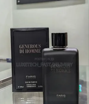 Generous Di Homme –Fresh, Confident, Sharp Men's Woody Leather Perfume
