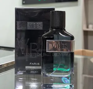 Fariis Vibes EDP 100ml – Men's Fresh Citrus Woody Perfume Long Lasting