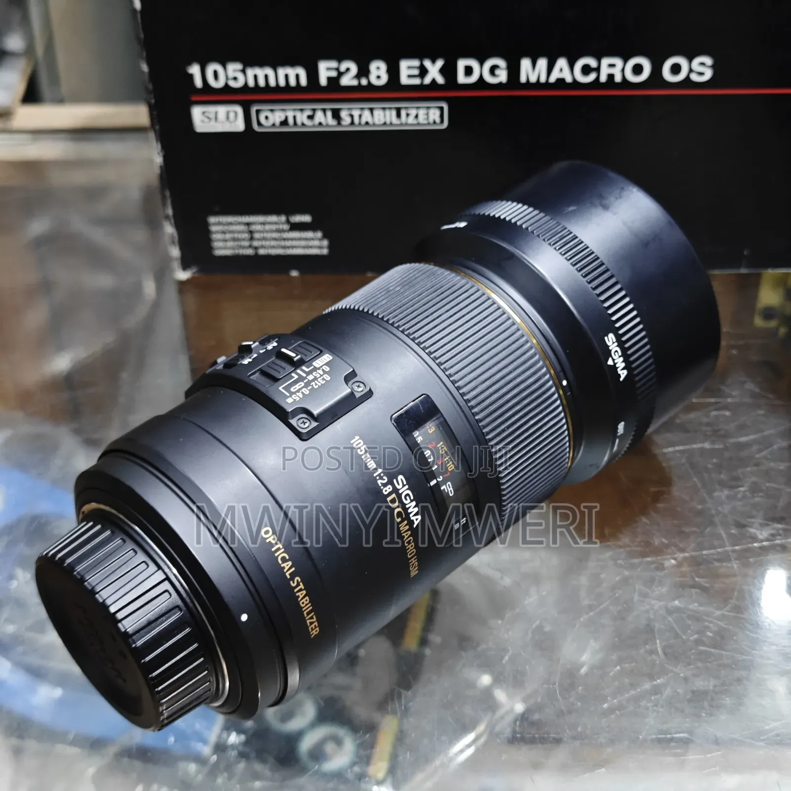 Sigma 105mm F/2.8 EX DG OS HSM Macro Lens for Nikon