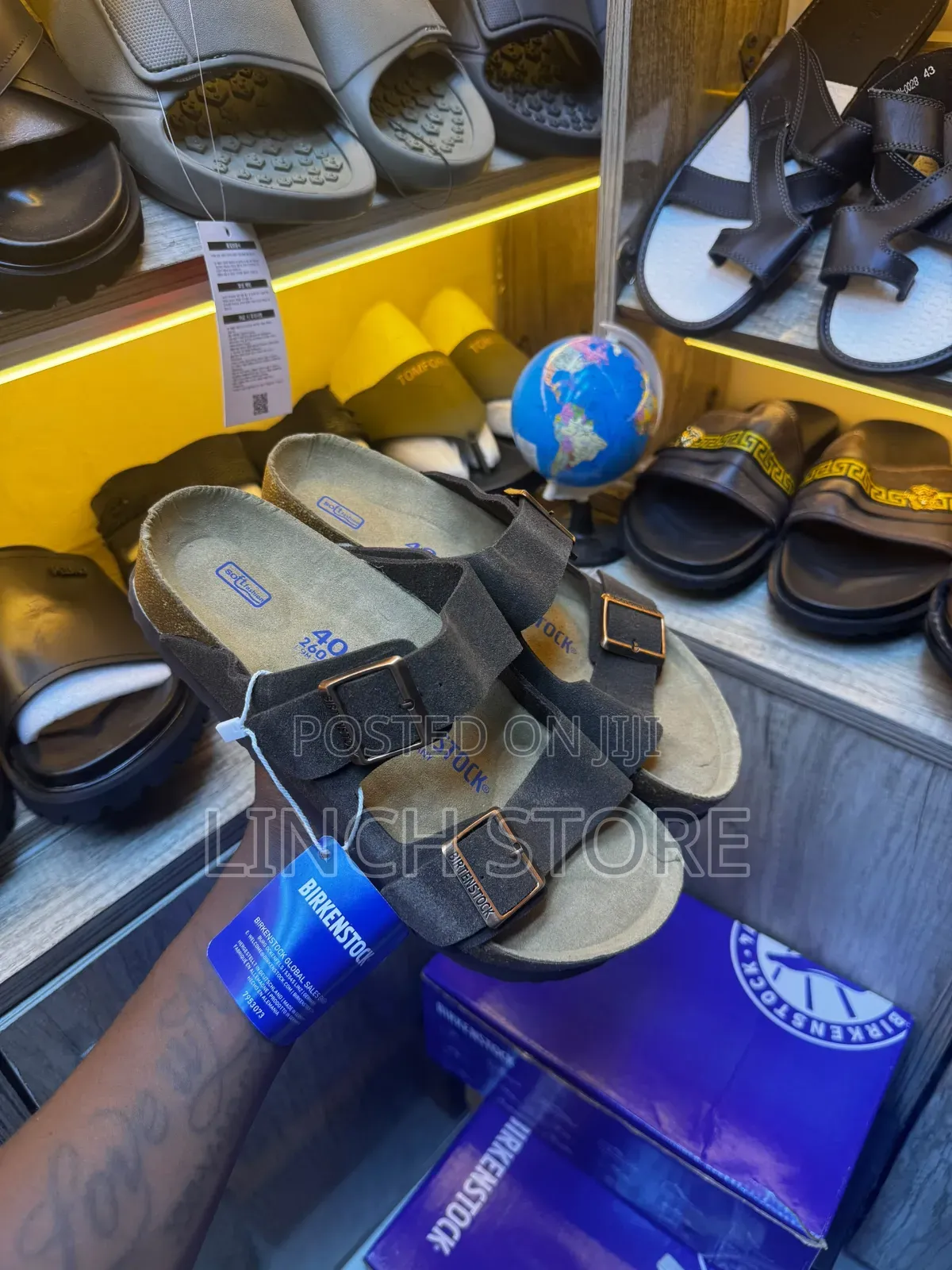 Suede Birkenstock Sandals