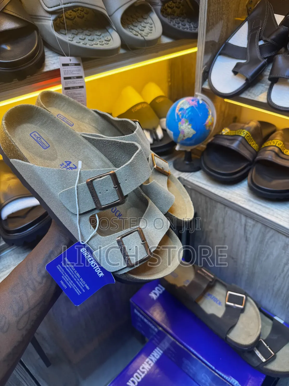 Suede Birkenstock Sandals