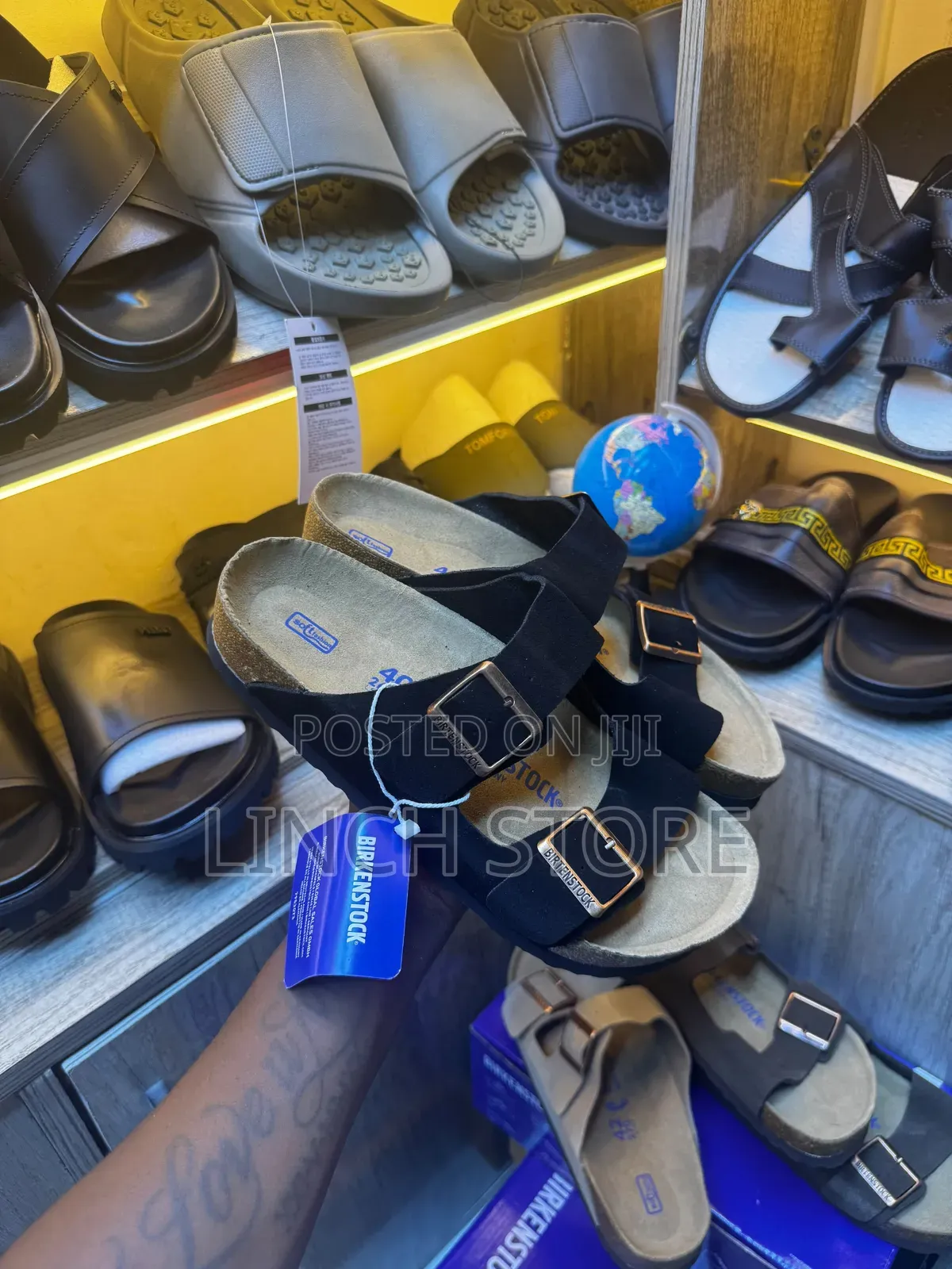 Suede Birkenstock Sandals