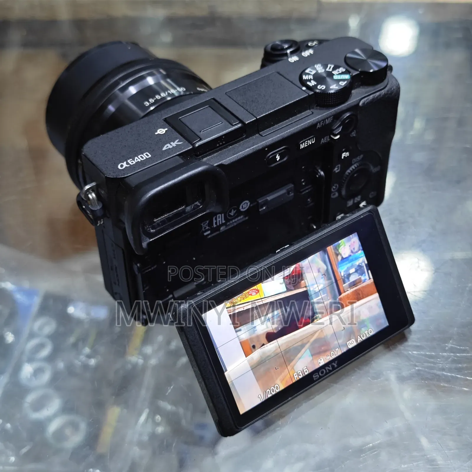 Sony A6400 Mirrorless Camera With 16-50mm F/3.5-5.6 II Lens