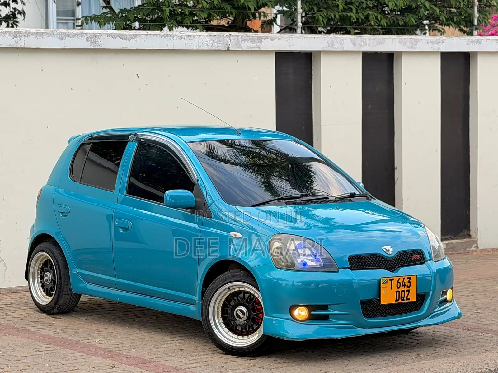 Toyota Vitz 2003 Blue