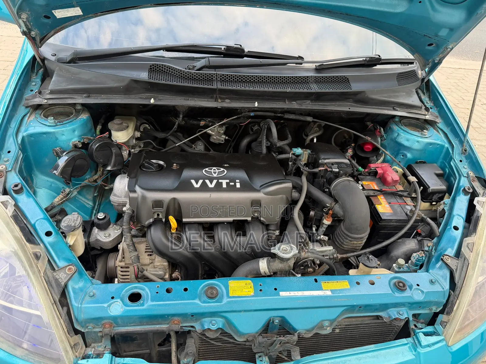 Toyota Vitz 2003 Blue