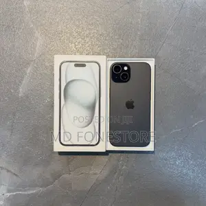 New Apple iPhone 15 128 GB Black