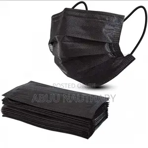Disposable Black Face Masks