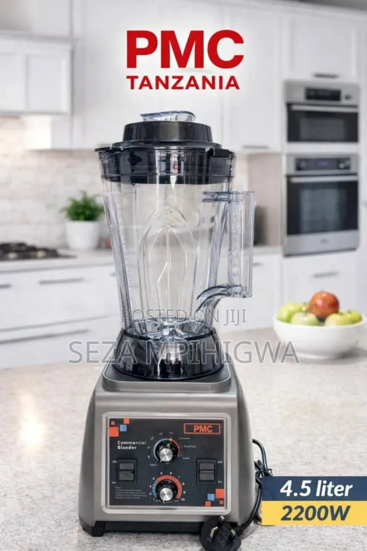 PMC Commercial Blender 4.5L (2200W) - Mpya Kabisa Kwenye BoksiBlender