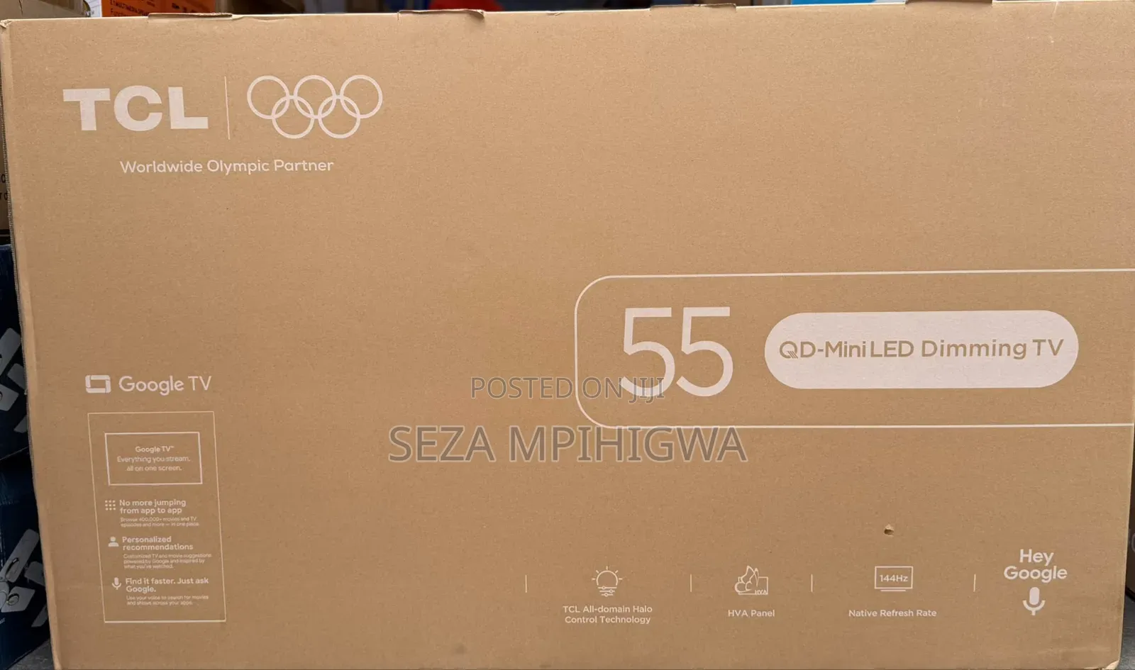 TCL 55" Smart TV Ultra HD (Brand New Kwenye Boksi)TV TCL
